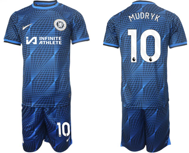 Men 2023-2024 Club Chelsea away blue #10 Soccer Jersey->->Soccer Club Jersey
